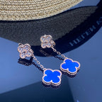 18K Celestial Magic Alhambra Earclips Earrings