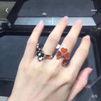 18K Celestial Sweet Alhambra Effeuillage Ring