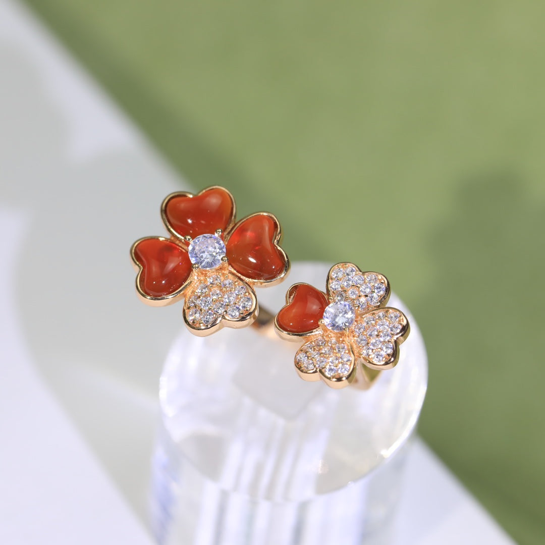 18K Celestial Cosmos Between the Finger Diamond Ring