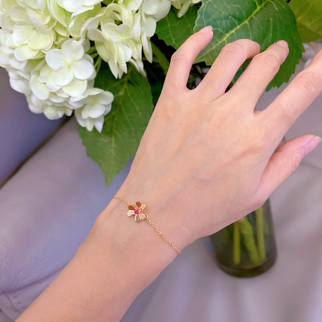 18K Celestial Frivole Ruby Bracelet