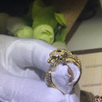 18K Celestial Panth̬re De Diamond Ring