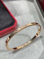 18K Celestial Love Six Diamond Small Bracelet