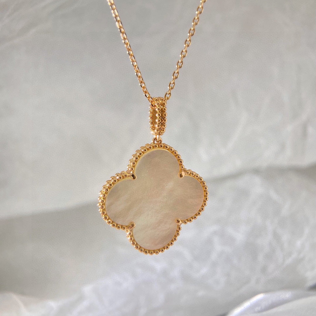 18K Celestial Magic Alhambra One Motif Pearl Necklace