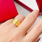 18K Celestial Love 11mm Ring