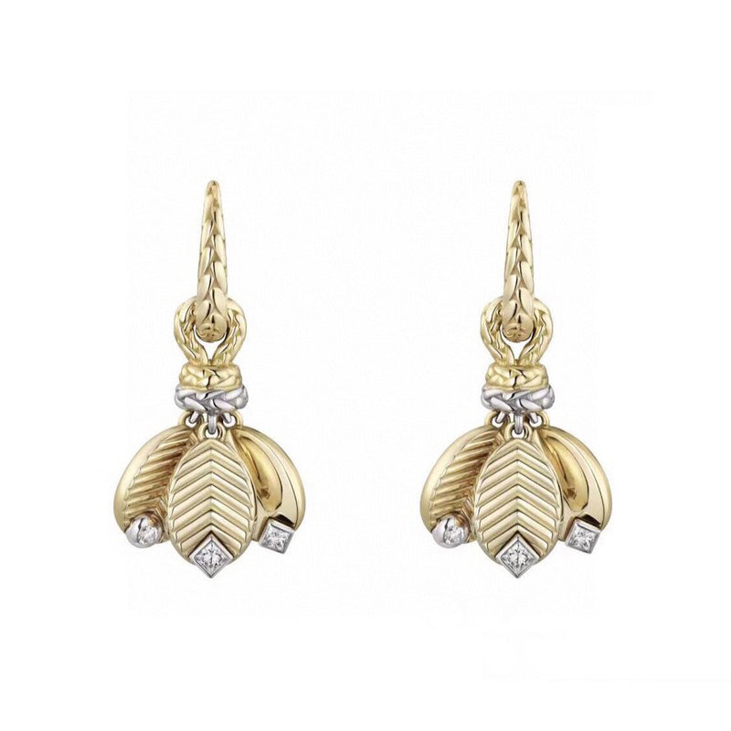 18K Celestial Grain De Caf̩ Earrings