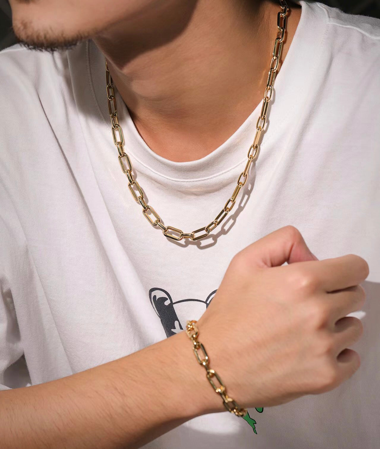 18K Celestial Santos De Necklace