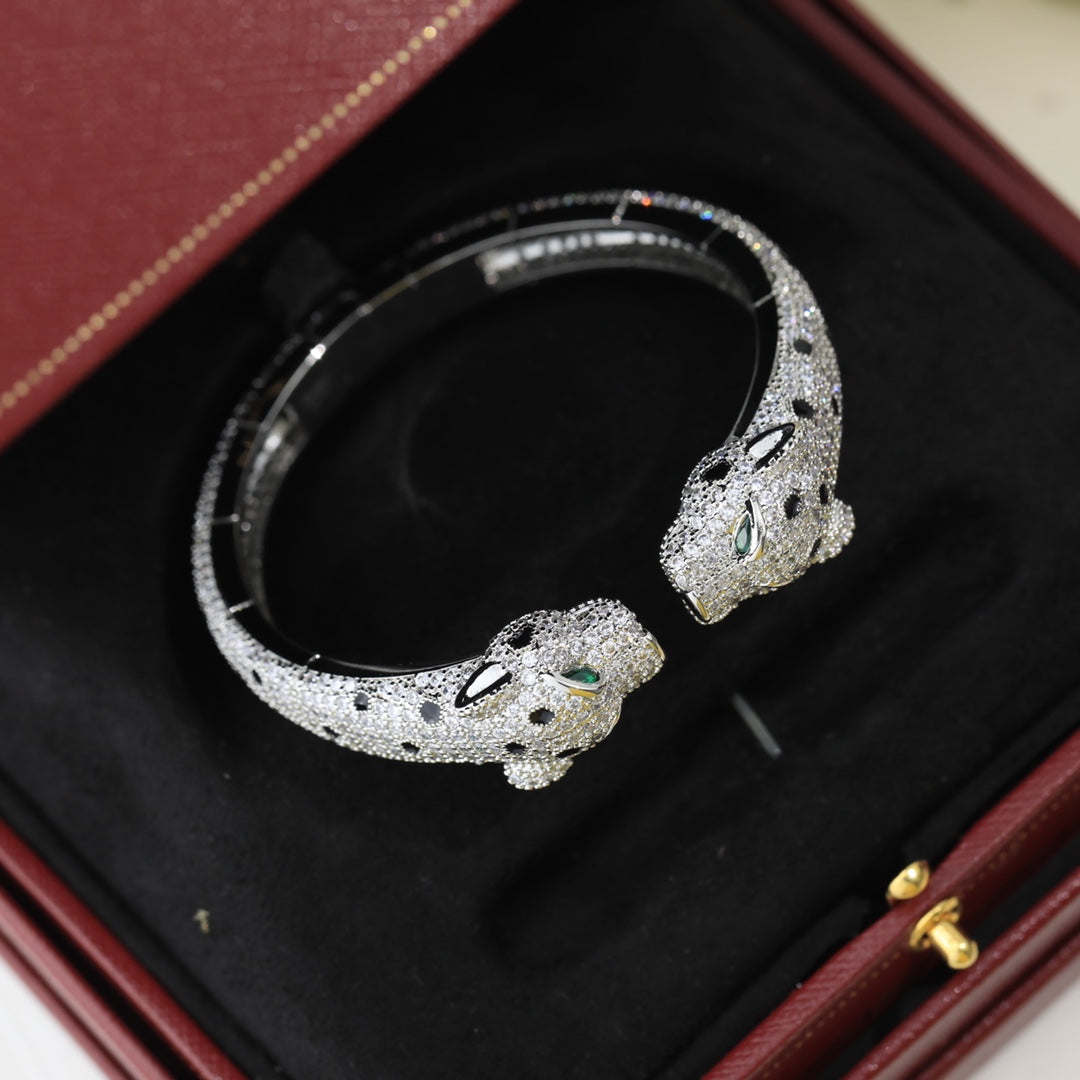 18K Celestial Panth̬re De Diamond Bracelet