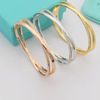 18K Celestial T Atlas x Narrow Hinged Bangle Bracelet