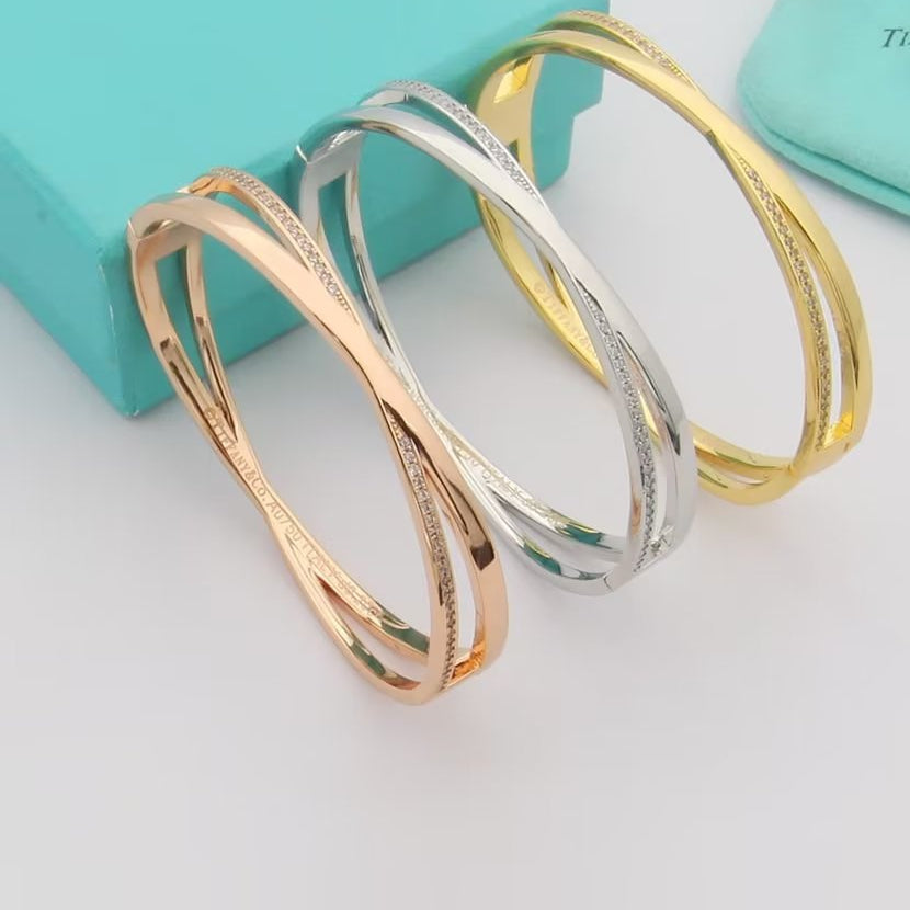 18K Celestial T Atlas x Narrow Hinged Bangle Bracelet