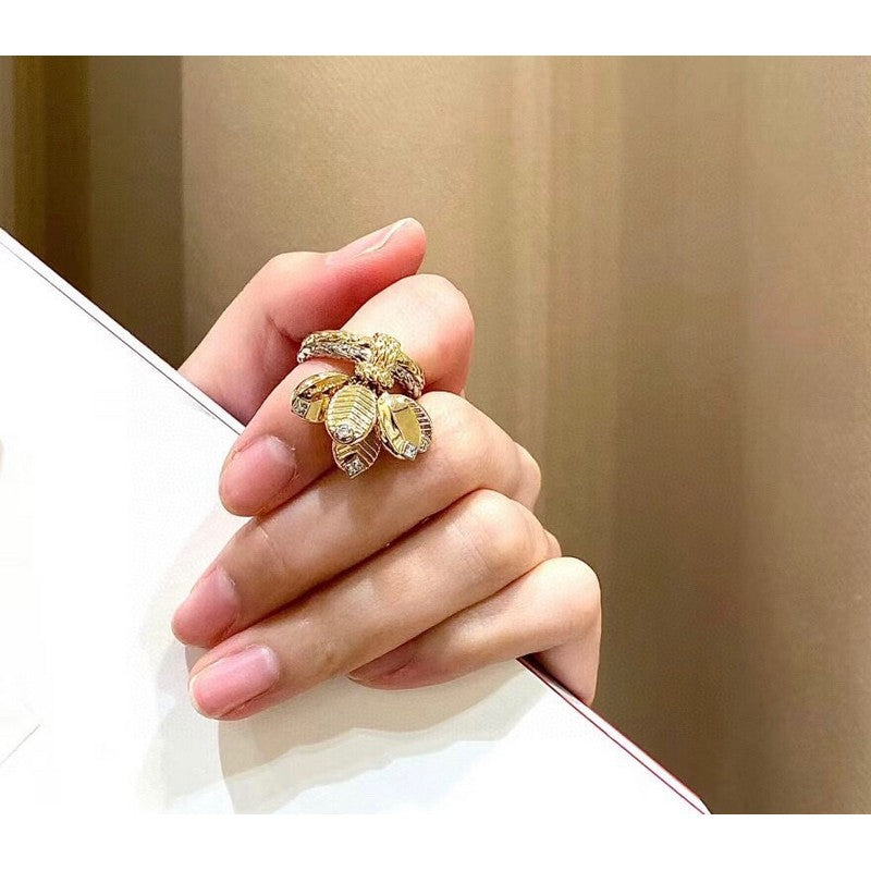 18K Celestial Grain De Caf̩ Ring