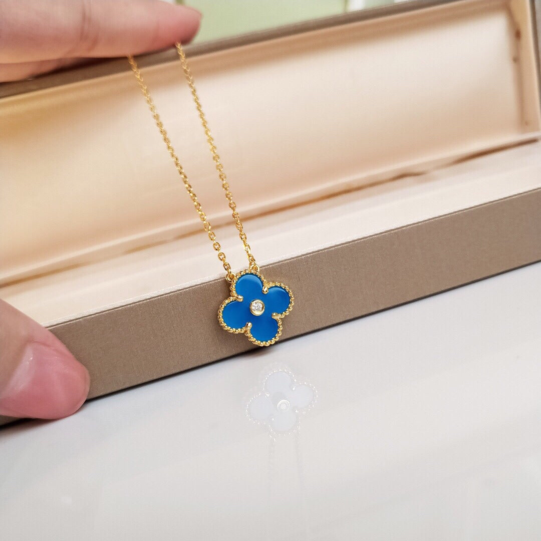 18K Celestial Vintage Alhambra Agent Clover Necklace