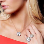 18K Celestial Cosmos Clip pendant Necklace