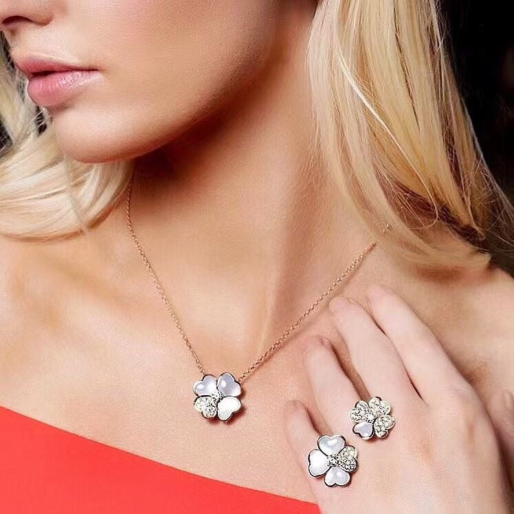 18K Celestial Cosmos Clip pendant Necklace