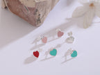 18K Celestial Return to T Heart Earrings