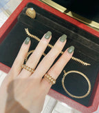 18K Celestial Clash De Diamond Ring