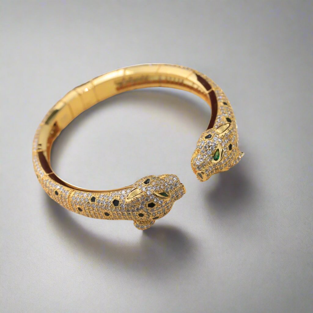 18K Celestial Panth̬re De Diamond Bracelet