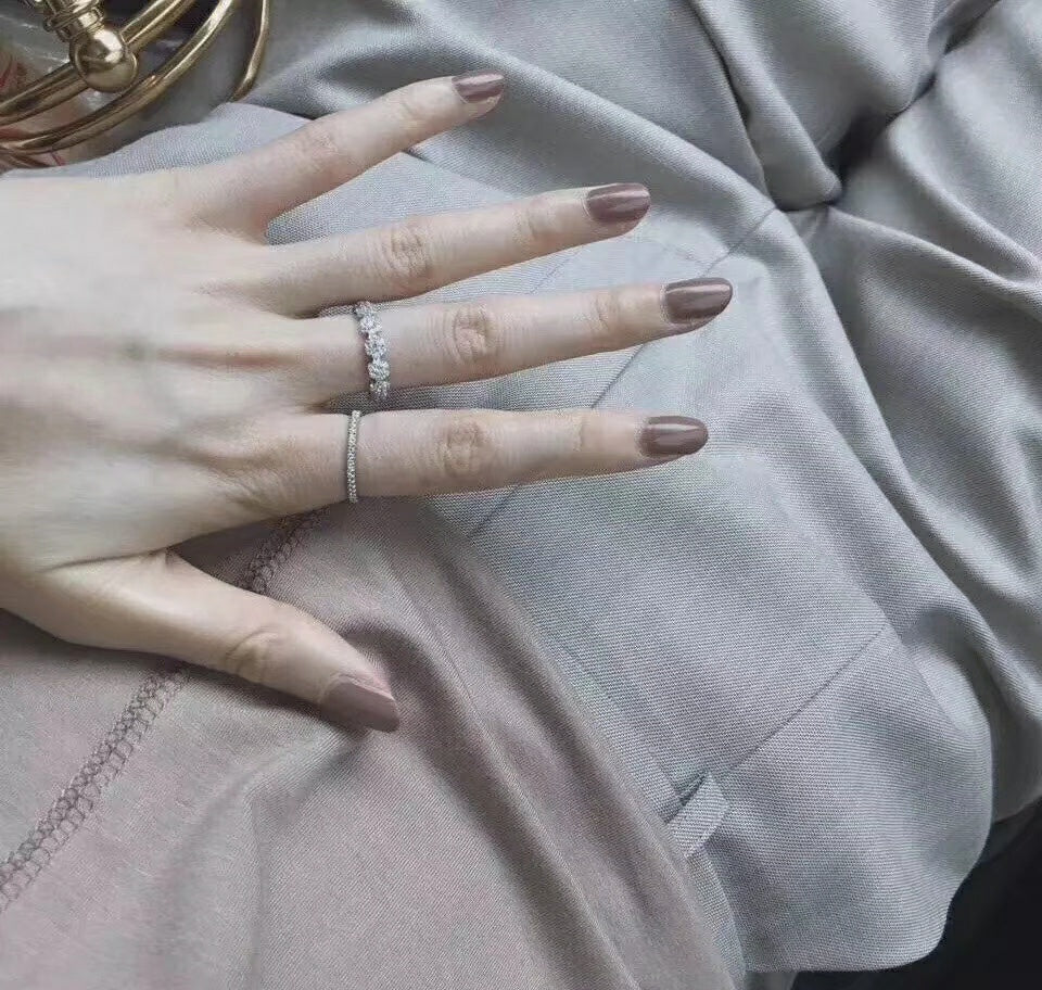 18K Celestial Fleurette Wedding Diamond Ring