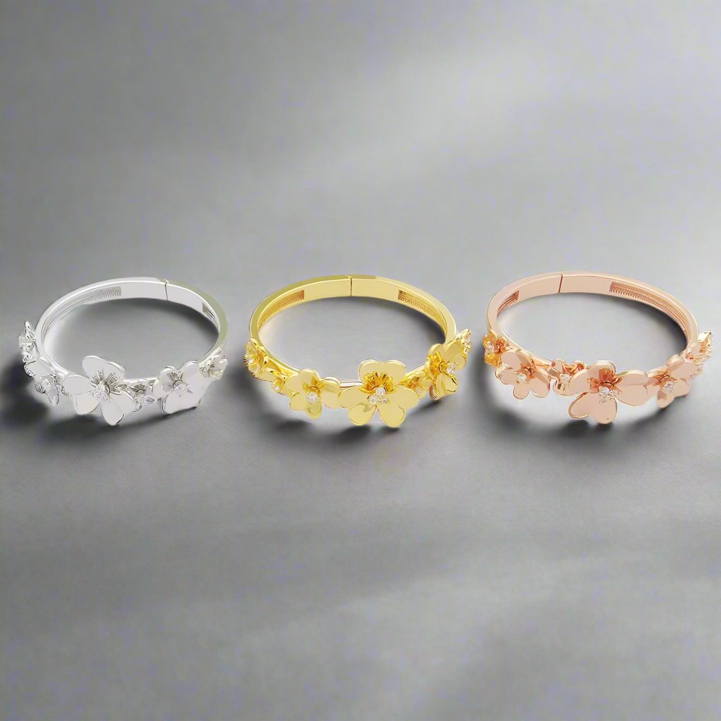 18K Celestial Frivole Seven Flowers Bracelet