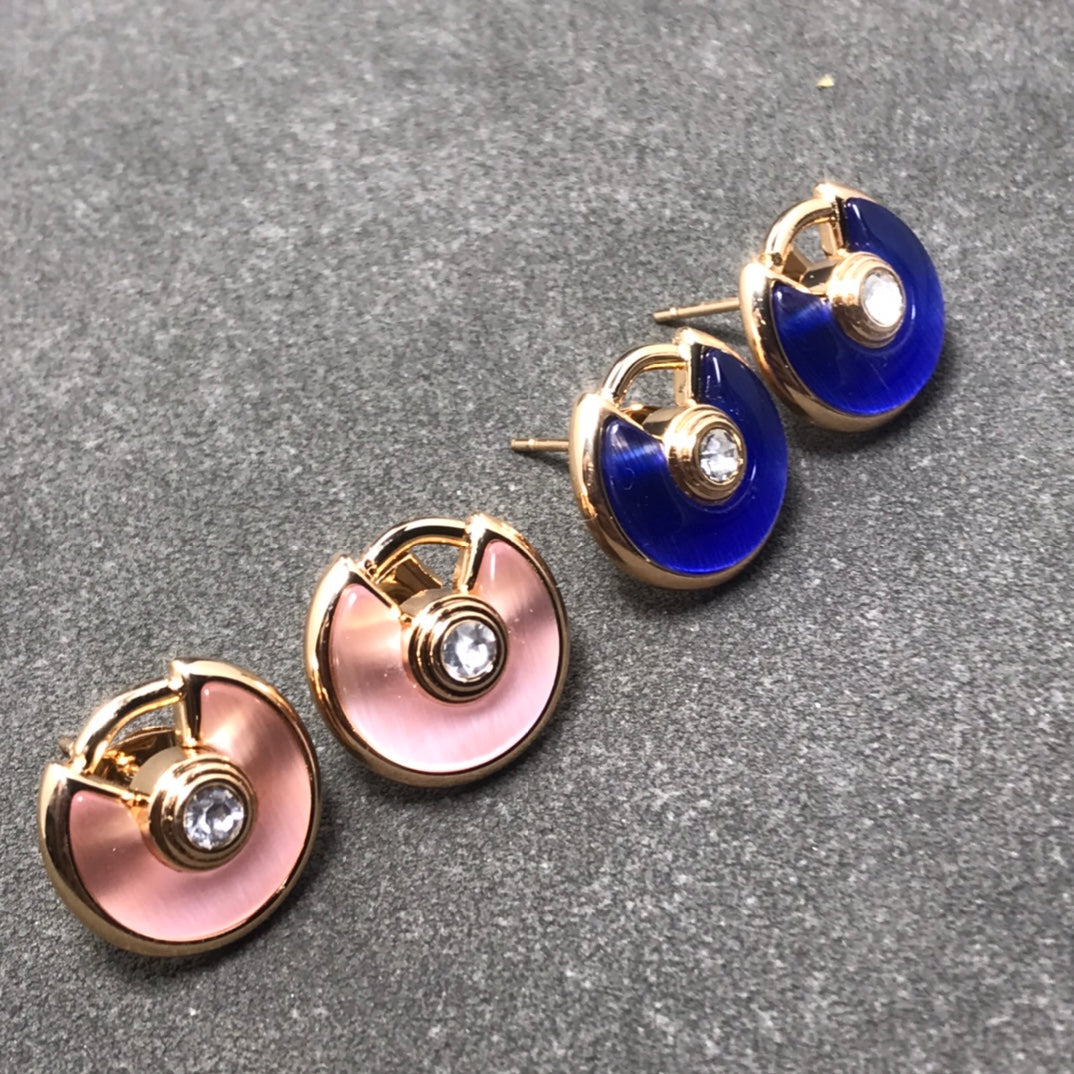 18K Celestial Amulette De Earrings