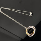 18K Celestial Trinity Diamonds Necklace