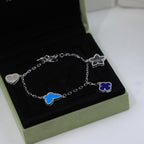 18K Celestial Sweet Alhambra Four Motifs Bracelet