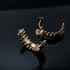 18K Celestial Clash De Small Earrings