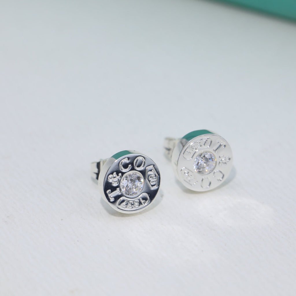 18K Celestial T 1837 Diamond Earrings