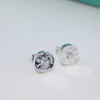 18K Celestial T 1837 Diamond Earrings