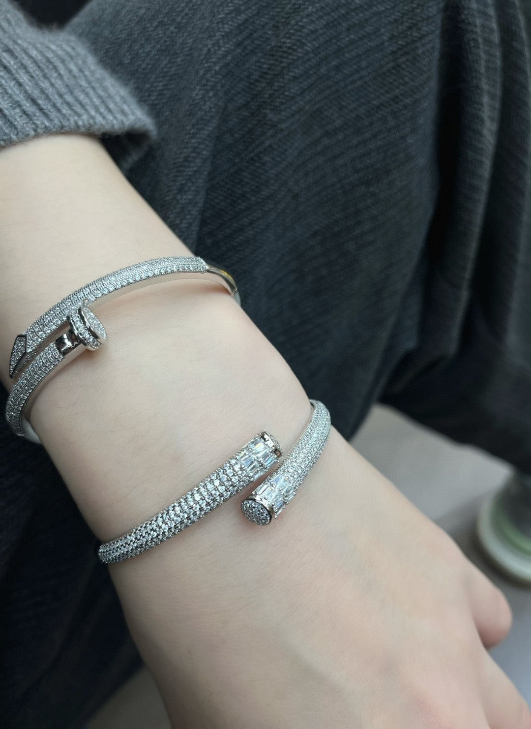 18K Celestial Juste Un Clou Diamond Bracelet