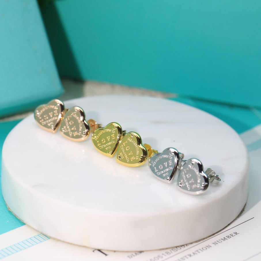 18K Celestial Return to T Love Earrings