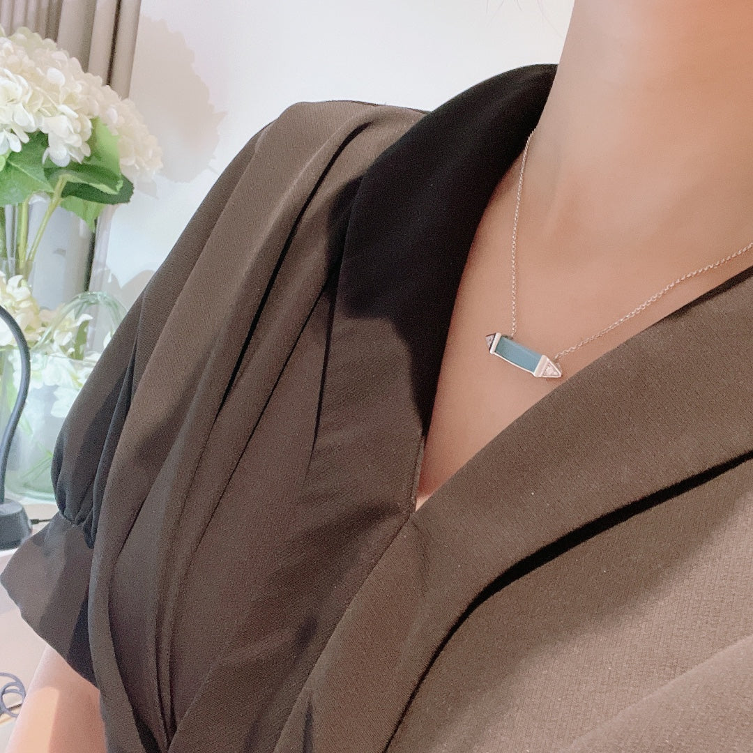 18K Celestial Les Berlingots De Blue Necklace