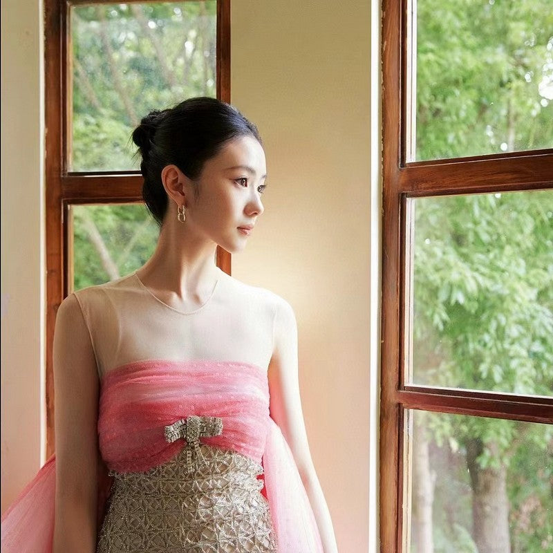 18K Celestial Love Diamond Earrings