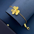 18K Celestial Frivole Medium Clover Bracelet