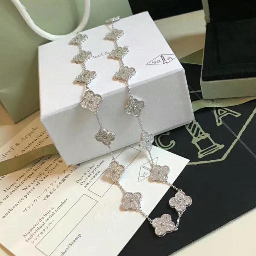 18K Celestial Vintage Alhambra 20 Motifs Long Necklace