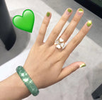 18K Celestial Sweet Alhambra Effeuillage Pearls Ring