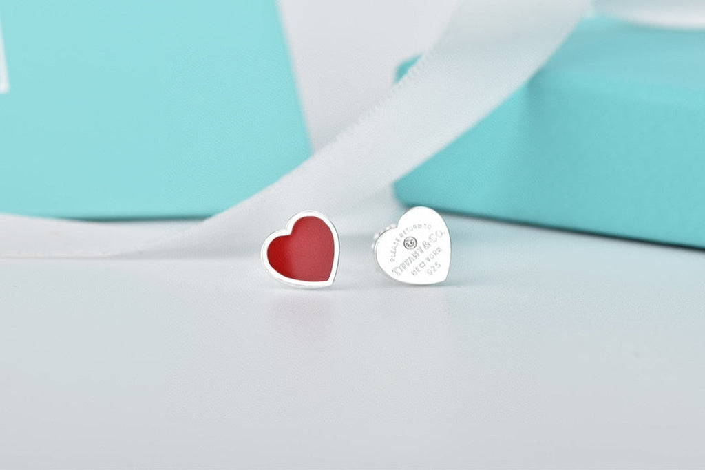 18K Celestial Return to T Heart Earrings
