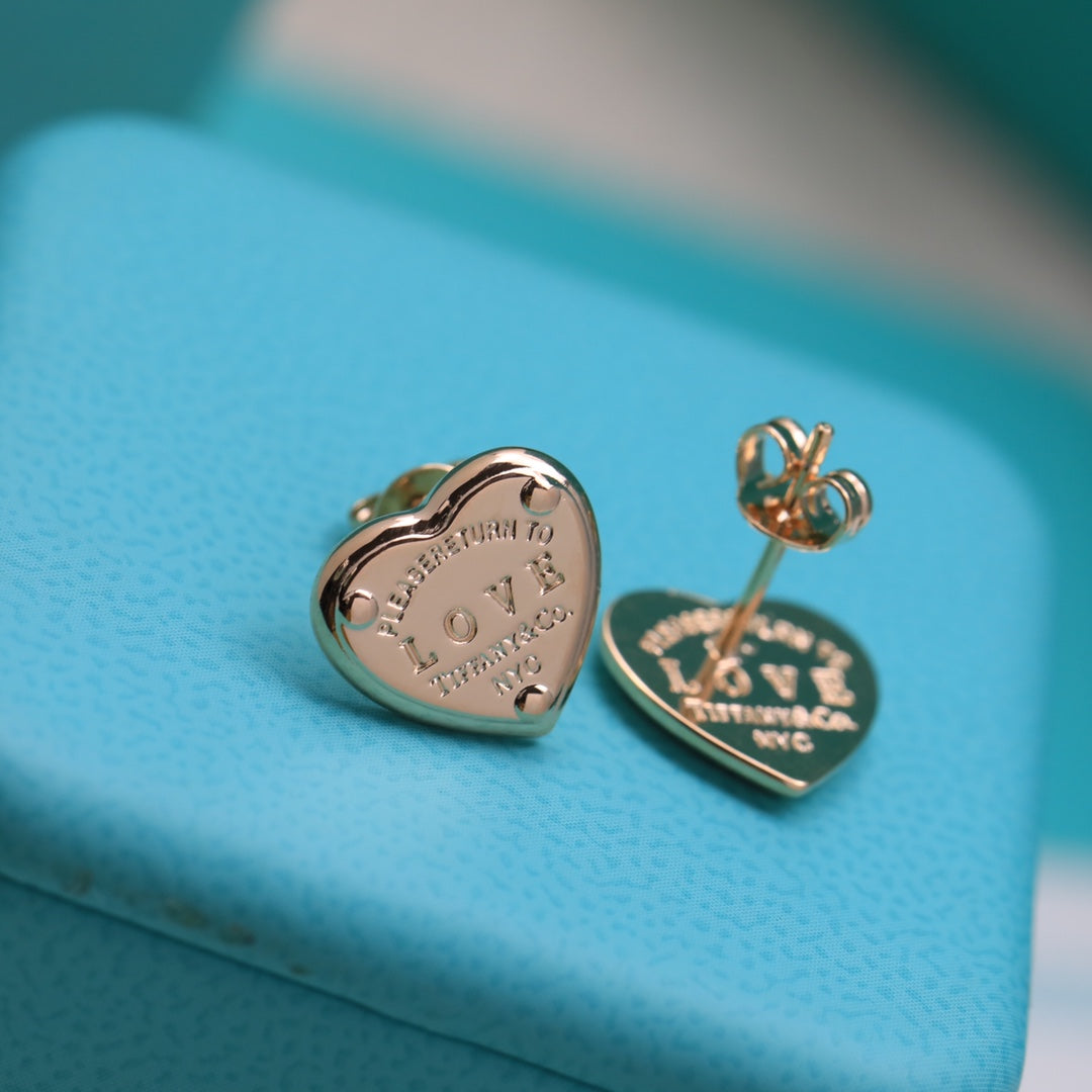 18K Celestial Return to T Love Earrings