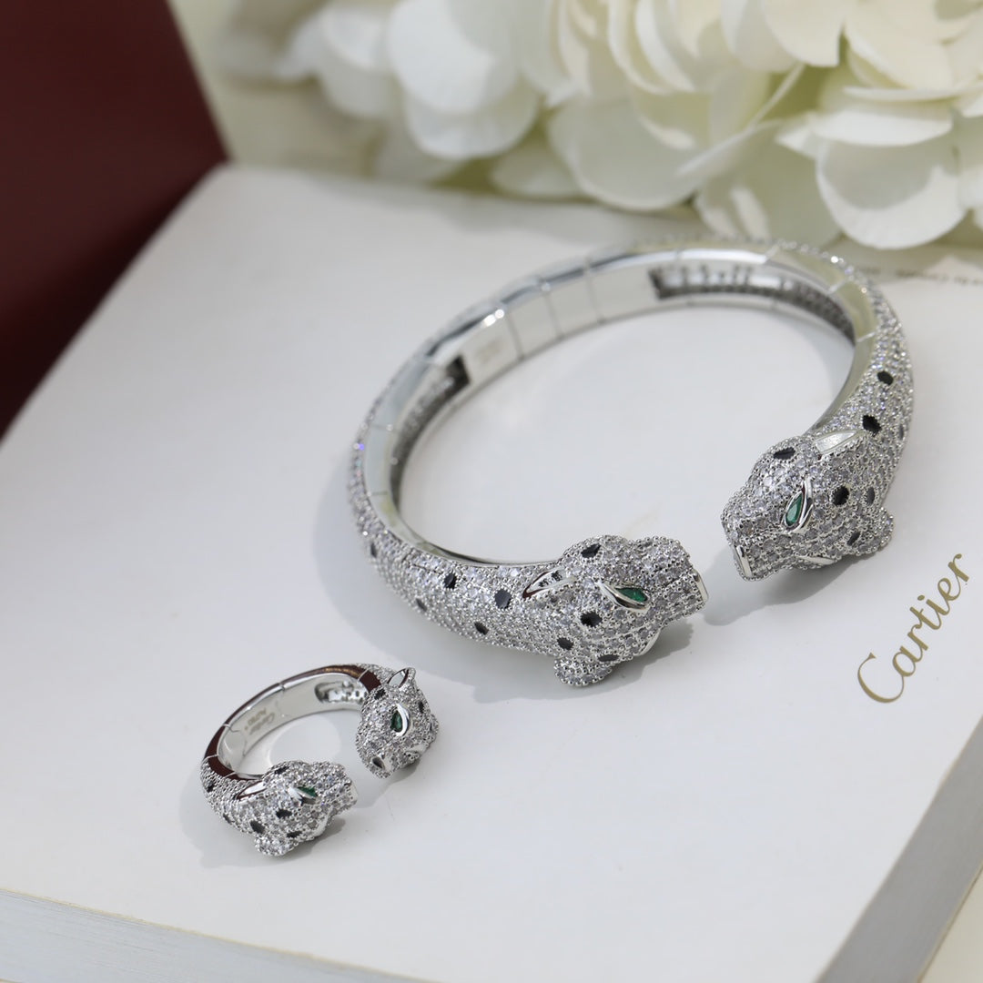 18K Celestial Panth̬re De Diamond Bracelet