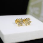 18K Celestial Yellow Gold Frivole Small Model Earrings