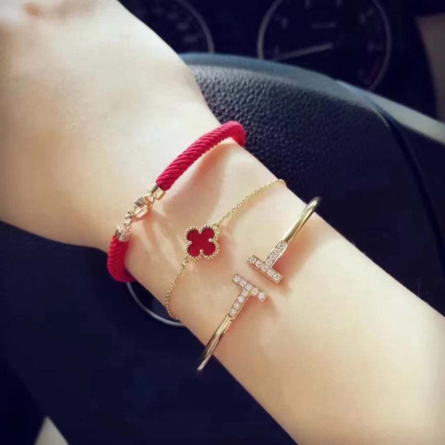 18K Celestial Sweet Alhambra Bracelet