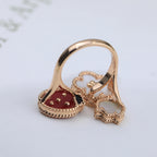 18K Celestial Lucky Spring Ring