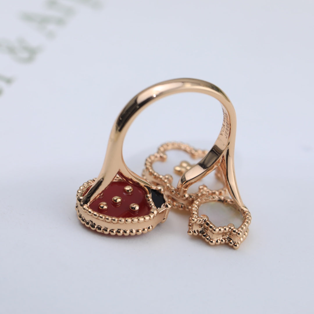 18K Celestial Lucky Spring Ring