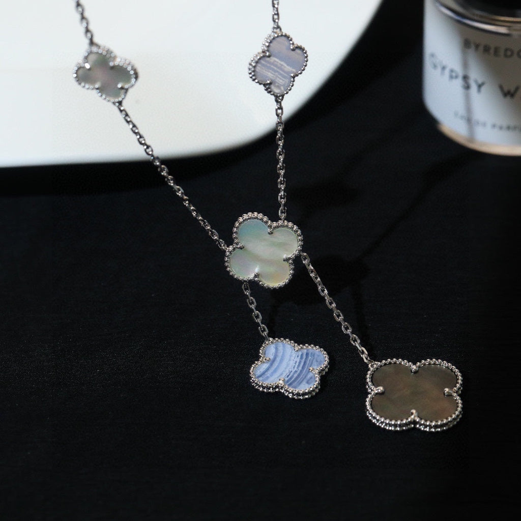 18K Celestial Magic Alhambra Six Motifs Necklace