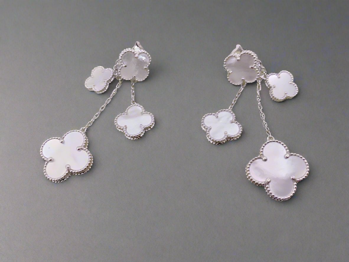 18K Celestial Magic Alhambra Four Motifs Earrings