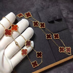 18K Celestial Vintage Alhambra 20 Motifs Long Necklace