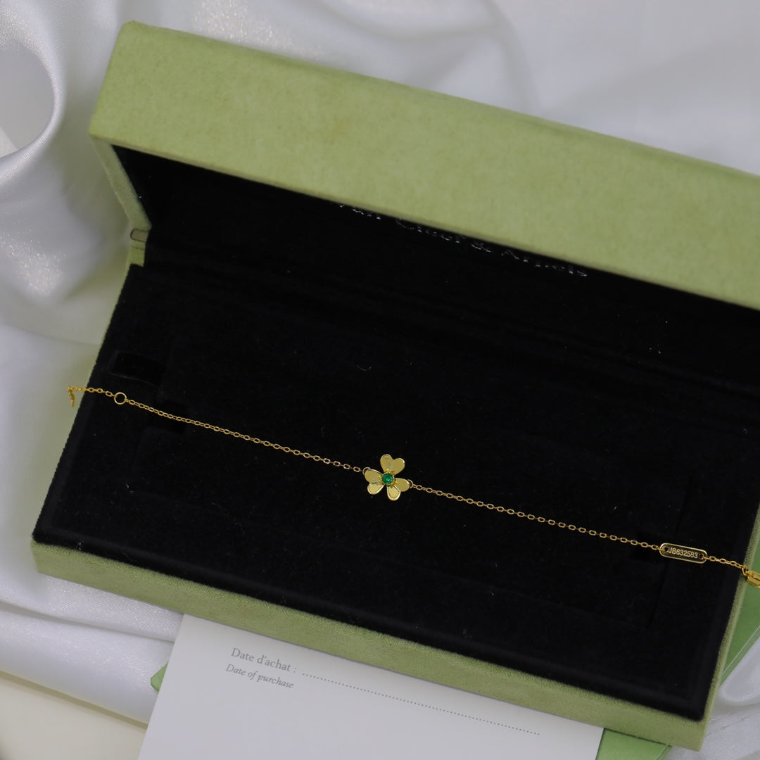18K Celestial Frivole Emerald Bracelet