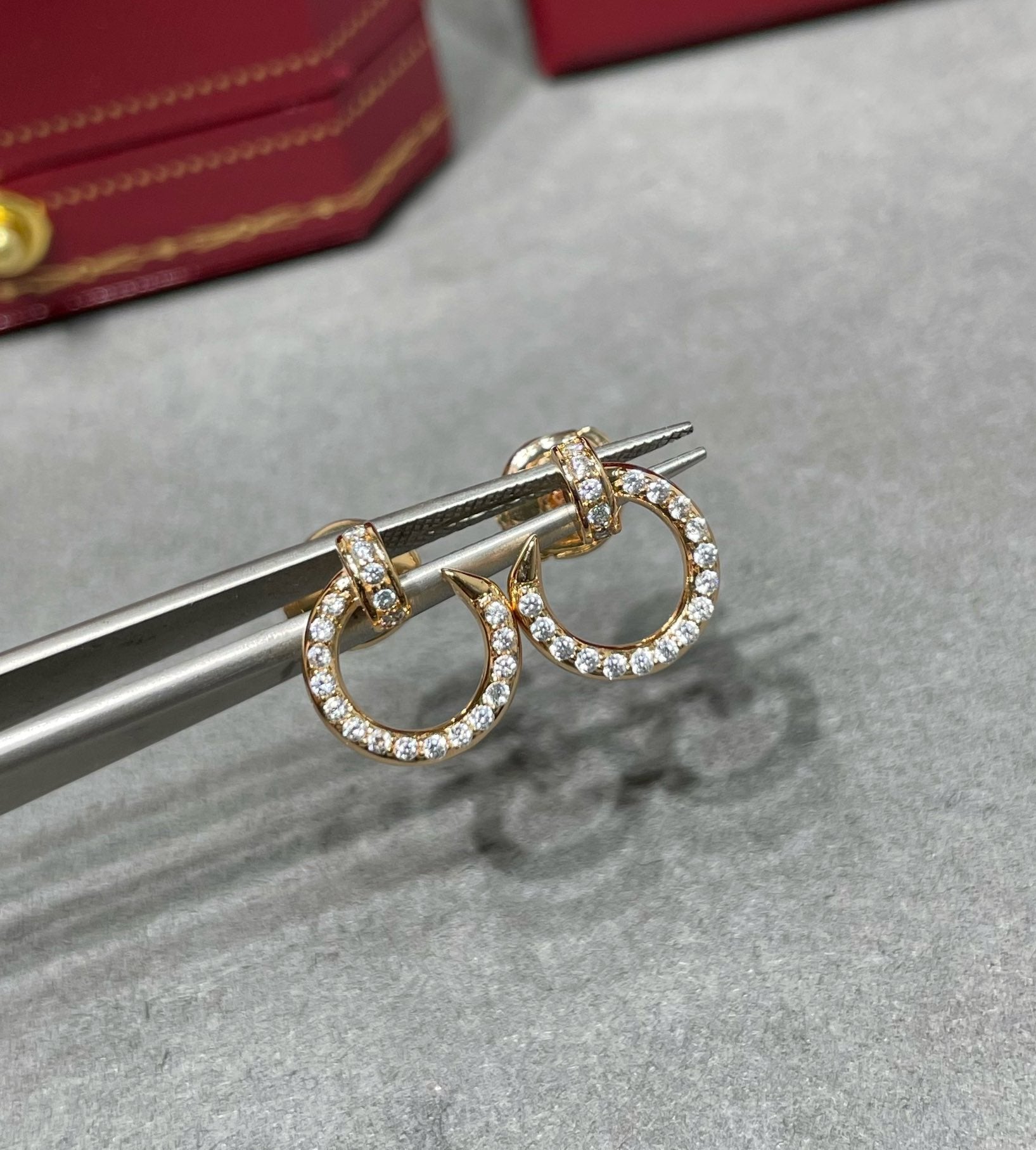 18K Celestial Juste Un Clou Diamonds Earrings
