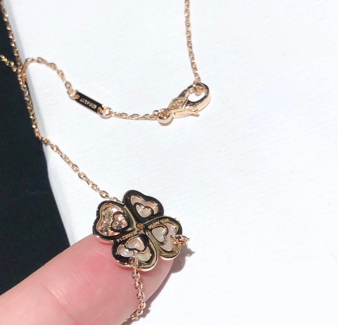 18K Celestial Cosmos Clip pendant Necklace