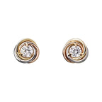 18K Celestial Trinity Earrings