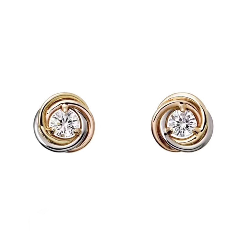 18K Celestial Trinity Earrings